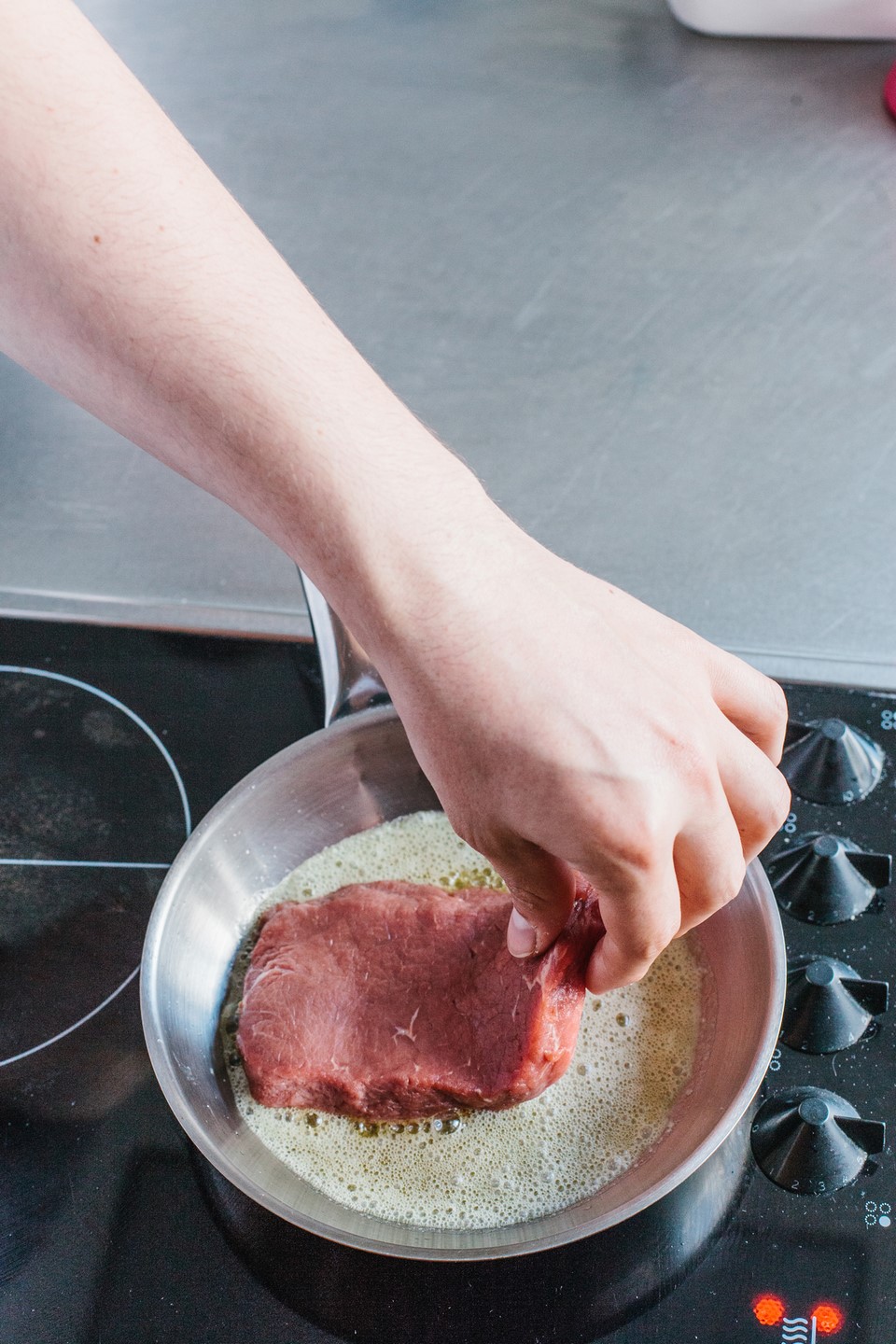 Steak bakken